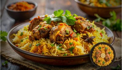 Hyderabadi Dum Biryani - Signature Dish